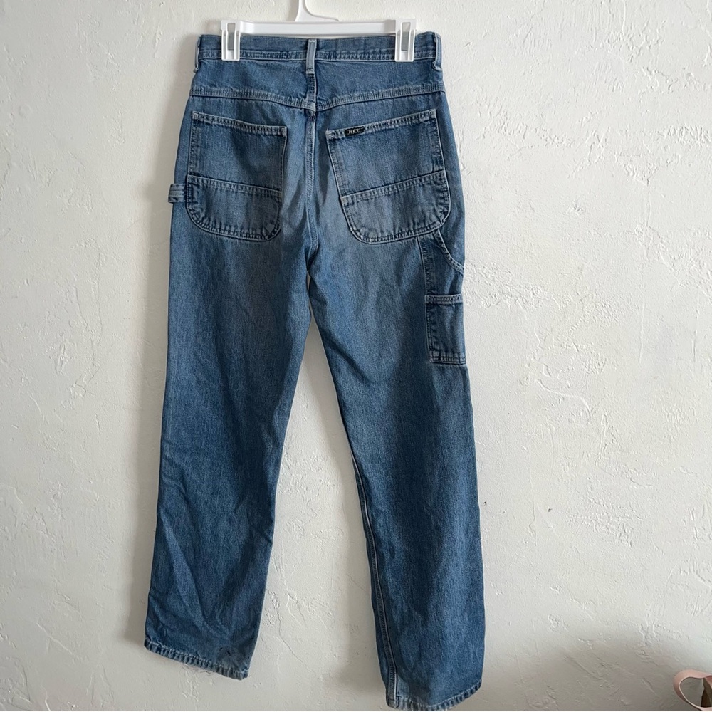 Vintage Carpenter Jeans Painters Pants Men’s Denim 30 Waist with Paint Splatter